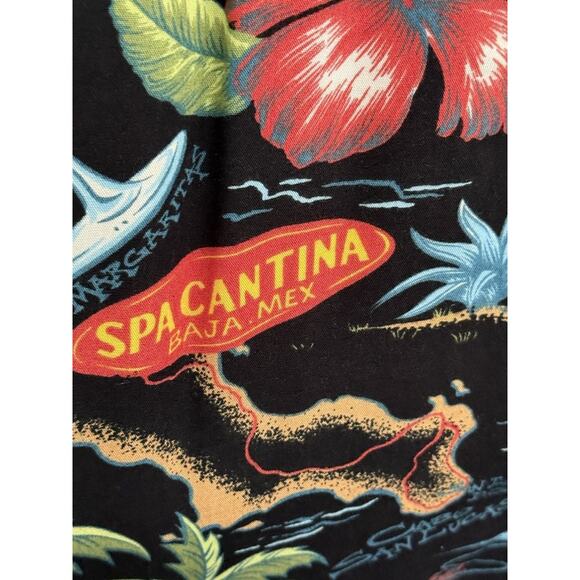 Soft Surroundings Women's TL Tropical Cocktail Pants Vacation Tourist Maximalist - Picture 7 of 14